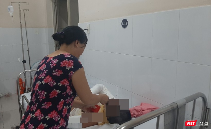 Bệnh nhân tại Khoa hỏng - Phẫu thuật tạo hình (BV Chợ Rẫy TP.HCM). Ảnh: Nguyễn Trăm