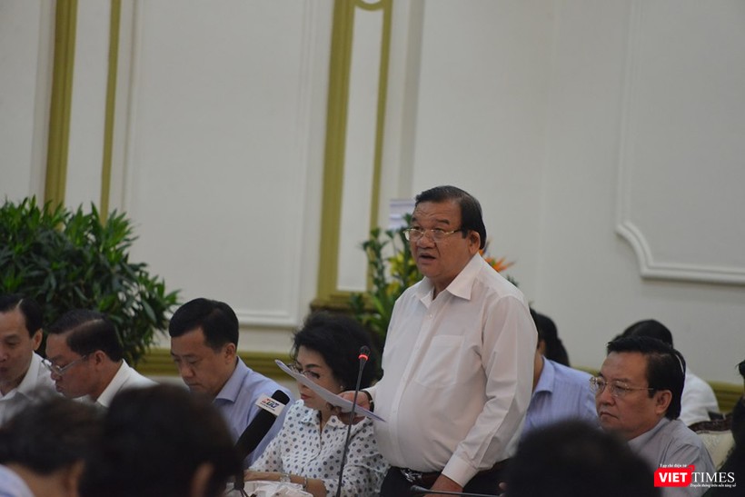 Ông Lê Minh Tấn - Giám đốc Sở Lao động - Thương binh và Xã hội TP.HCM. Ảnh: Hiếu Nguyễn Ông Lê Minh Tấn - Giám đốc Sở Lao động - Thương binh và Xã hội TP.HCM. Ảnh: Hiếu Nguyễn