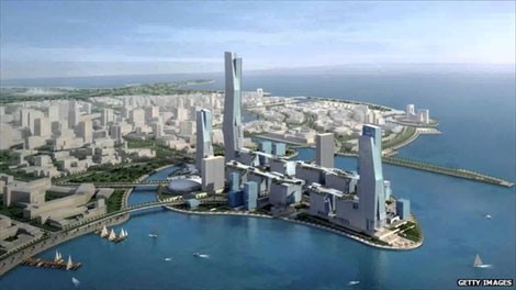 Mô hình dự án KAEC trị giá 100 tỉ USD.