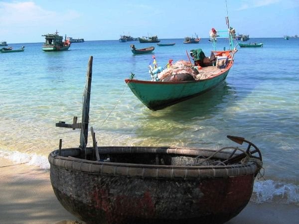 Làng chài Hàm Ninh trên đảo Phú Quốc