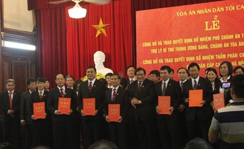 Ra mắt TAND cấp cao tại Hà Nội