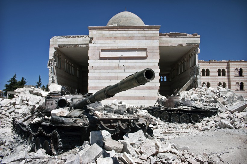 Video cuộc chiến hủy diệt chống IS tại Syria, những cảnh quay dữ dội từ drone