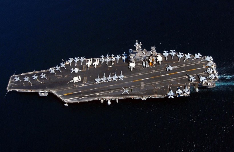 Hàng không mẫu hạm USS John C. Stennis của Hải quân Mỹ. Ảnh: US Navy