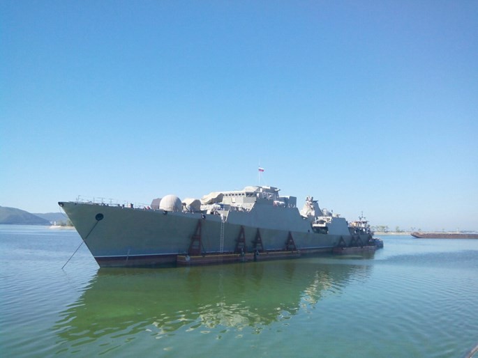 Chiến hạm Gepard Việt Nam trên sông Volga ra Biển Đen ảnh 5