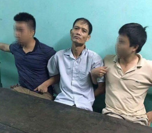 Nghi phạm Doãn Trung Dũng bị bắt sau 2 ngày lẩn trốn.