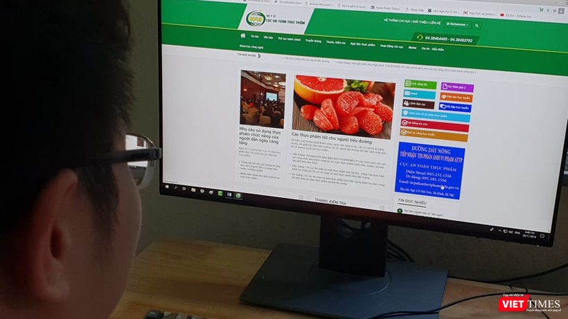 Chính phủ chỉ đạo xây dựng hệ thống thông tin an toàn thực phẩm