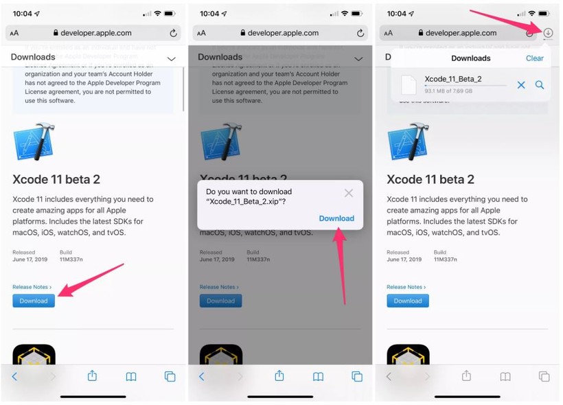 Chức năng tải xuống trên Safari là một chức năng rất thuận tiện cho người sử dụng (Ảnh: cnet.com) Chức năng tải xuống trên Safari là một chức năng rất thuận tiện cho người sử dụng (Ảnh: cnet.com)