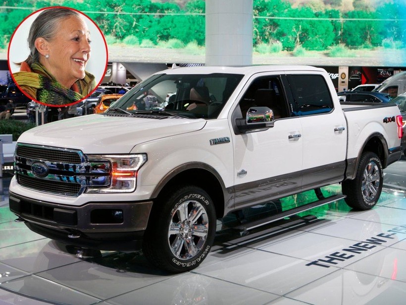 Alice Walton sử dụng chiếc Ford F - 150 tưởng nhớ người cha của mình (Ảnh: scmp.com)