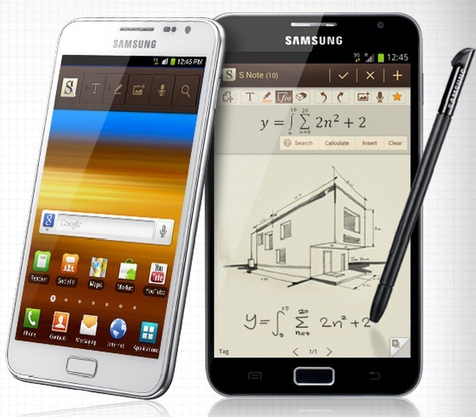 Chiếc Samsung Galaxy Note phiên bản đầu tiên (Ảnh: Internet)