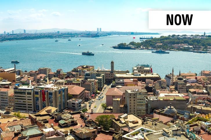 Quang cảnh hiện tại khi nhìn từ tháp Galata. Ảnh: BrightSide