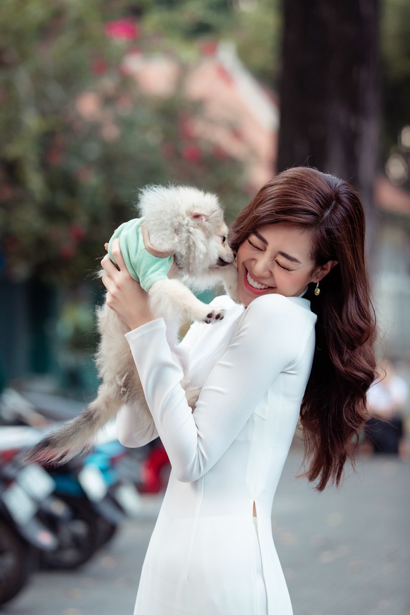 Hoa hậu Khánh Vân với những khoảnh khắc đáng yêu 